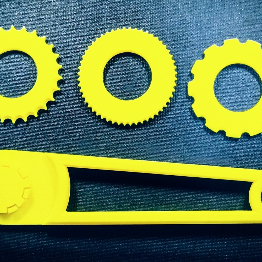 Cardboard Seam Maker, Handle Plus 3 Different Seam Pattern Wheels.Must have tool